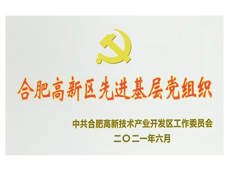 合肥高新區(qū)先進基層黨組織